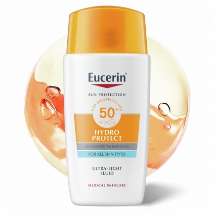 Eucerin Hydro Protect SPF50+ Слънцезащитен ултралек флуид за лице 50 ml