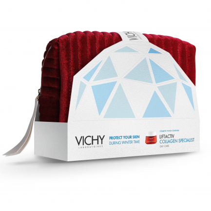 Vichy Liftactiv Collagen Specialist Дневен крем 50 ml + несесер