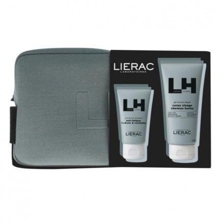 Lierac Homme Гел-крем лице и очи за мъже 50 ml + Душ-гел 3 в 1 200 ml