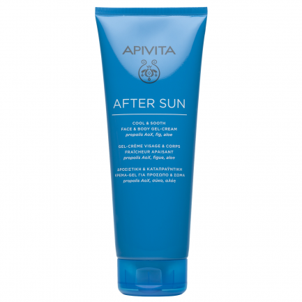 Apivita After Sun Успокояващ и охлаждащ крем за след слънце 200 ml