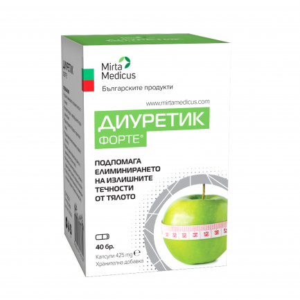 Mirta Medicus Диуретик Форте 425 mg х40 капсули