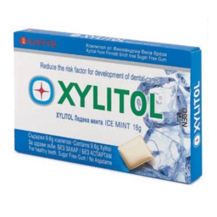 Xylitol Дъвки Ледена мента х11 дражета