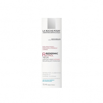 La Roche-Posay Redermic Retinol Eyes околоочен крем за изглаждане и против стареене за чувствителна кожа 15 ml