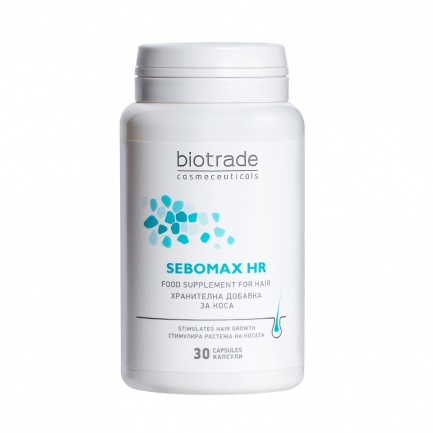 biotrade Sebomax HR Стимулира растежа на косата х30 капсули