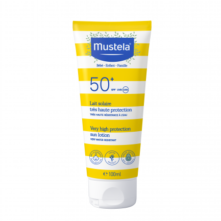 Mustela SPF50+ Слънцезащитен лосион 100 ml