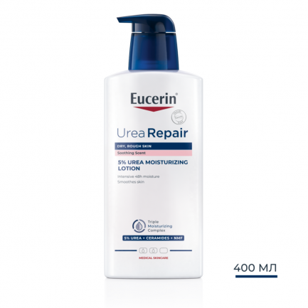 Eucerin UreaRepair PLUS Лосион за тяло с 5% урея с аромат 400 ml