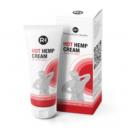 Remedium Health Hot Hemp Загряващ крем 100 ml