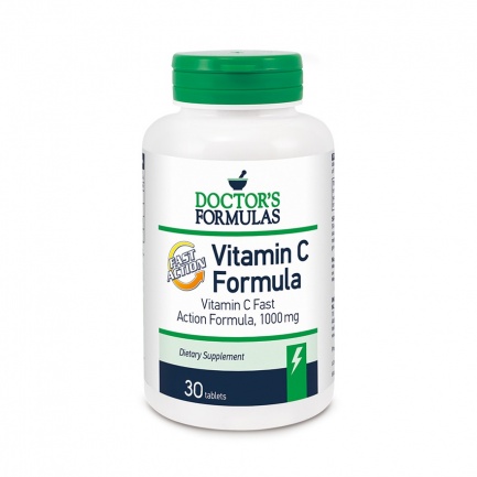 Doctor’s Formulas Витамин С 1000 mg (с бързо усвояване) х30 таблетки