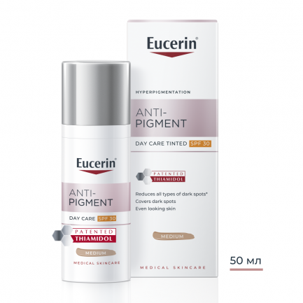 Eucerin Anti-Pigment SPF30 Дневен крем против тъмни петна - тъмен 50 ml