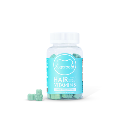 Sugarbear Hair Веган витамини за коса x60 дъвчащи мечета