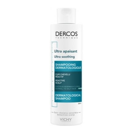 Vichy Dercos Ултра успокояващ шампоан за нормална до мазна коса 200 ml