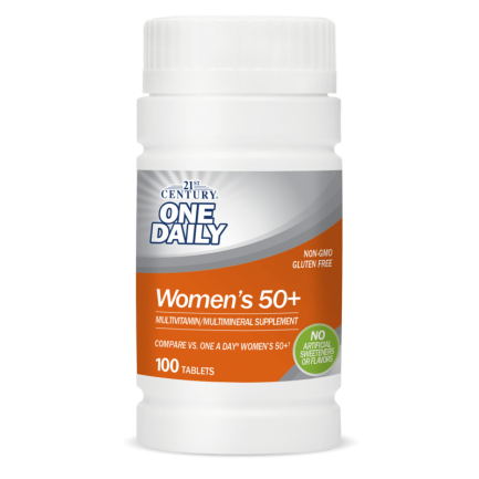 21st Century One Daily Women's 50+ - Мултивитамини за Жени | 100 tabs.