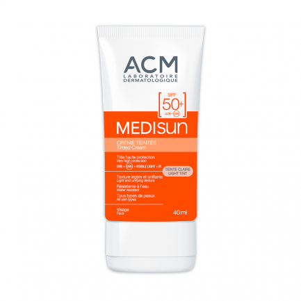ACM Medisun SPF50+ Крем за всякакъв тип кожа с цвят 40 ml