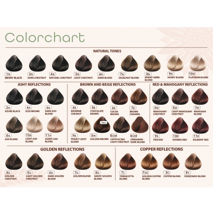 3Chenes Color & Soin Безамонячна боя за коса, цвят 7B Карамелено-кафяв