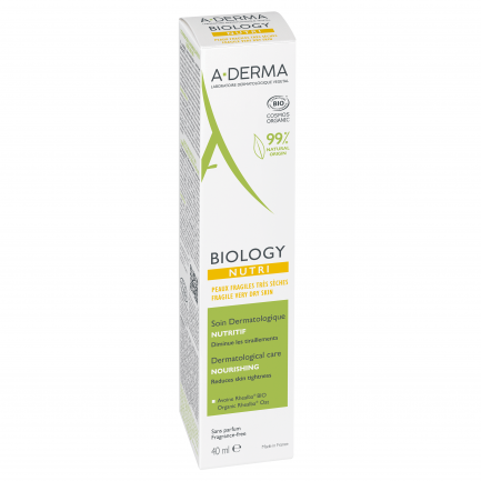 A-Derma Biology Nutri Дерматологична подхранваща грижа 40 ml