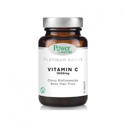Power of Nature Витамин C 1000 mg x30 таблетки