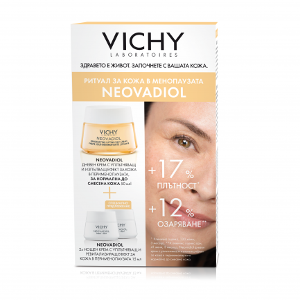 Vichy Neovadiol Peri-menopause Дневен крем за нормална кожа 50 ml + Нощен крем 15 ml x2 броя
