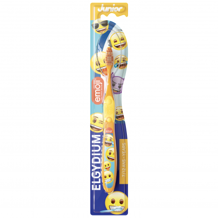 Elgydium Junior Emoji Детска четка за зъби 7-12 години