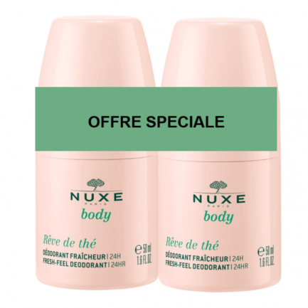 Nuxe Body Reve de the Дезодорант за свежо усещане 24h 50 ml х2 броя