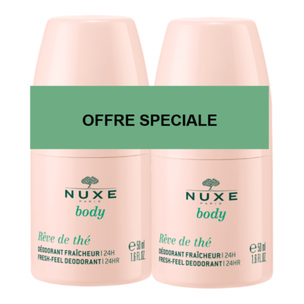 Nuxe Body Reve de the Дезодорант за свежо усещане 24h 50 ml х2 броя