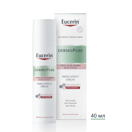 Eucerin DermoPure Серум с тройно действие 40 ml