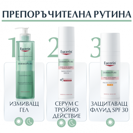 Eucerin DermoPure Серум с тройно действие 40 ml