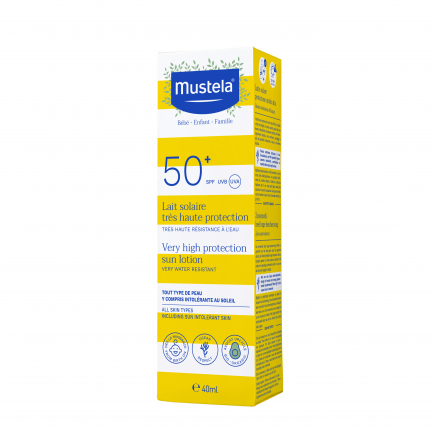 Mustela SPF50+ Слънцезащитен лосион за лице 40 ml