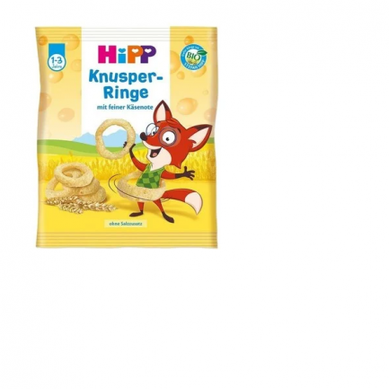 Hipp 82014 Био хрупкави кръгчета с пармезан 25 гр