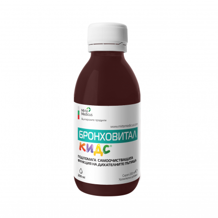 Mirta Medicus Бронховитал кидс Сироп 200 ml