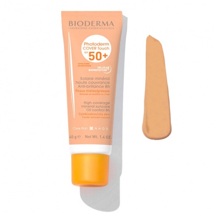 Bioderma Photoderm SPF50+ Cover Touch - Златист цвят 40 g