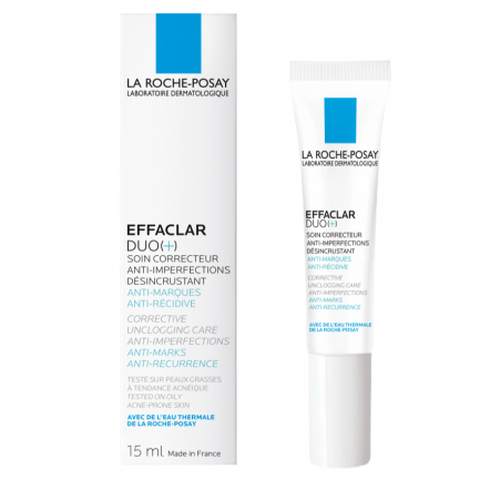 La Roche-Posay Effaclar Почистващ гел 50 ml + Effaclar Duo (+) Коригиращ крем 15 ml