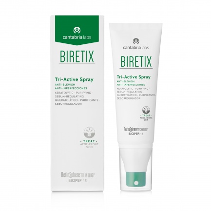 Biretix Tri Active Спрей за лице и тяло за мазна кожа 100 ml