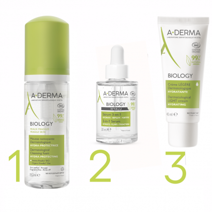 A-Derma Biology Био ритуал за нормална кожа