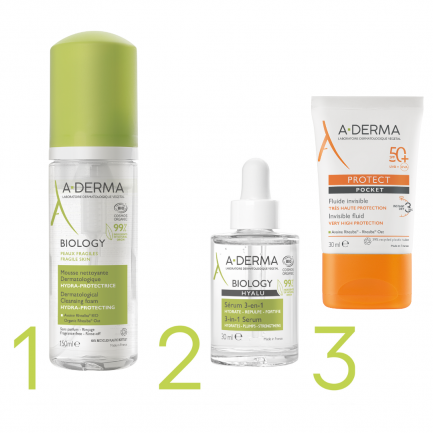 A-Derma Biology Дерматологичен ритуал за градско момиче