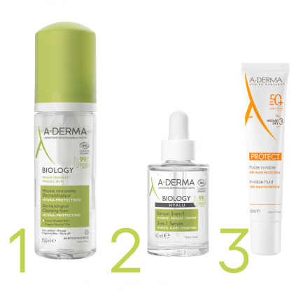 A-Derma Biology Дерматологичен ритуал за комбинирана кожа
