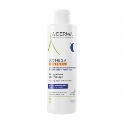 A-Derma Exomega Control Успокояваща вана срещу разчесване 200 ml