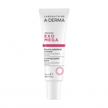 A-Derma Exomega Успокояващ околоочен балсам 15 ml