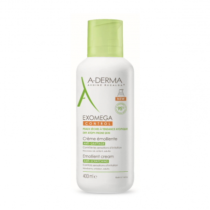 A-Derma Exomega Control Емолиентен крем 400 ml