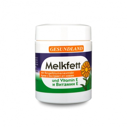Мелкфет Масажен крем с невен и витамин Е х125 ml