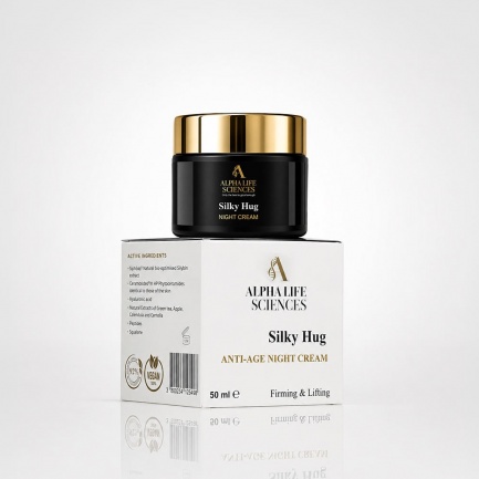 Alpha Life Sciences Silky Hug Нощен крем 50 ml