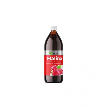 Антиоксидант в подкрепа на костите, кожата, имунната система - Малина (сок),1000 ml