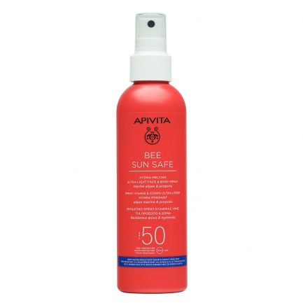 Apivita Bee Sun Safe SPF50 Тониран гел-крем за лице 50 ml
