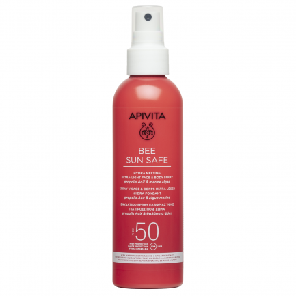 Apivita Bee Sun Safe SPF50 Спрей за лице и тяло 200 ml