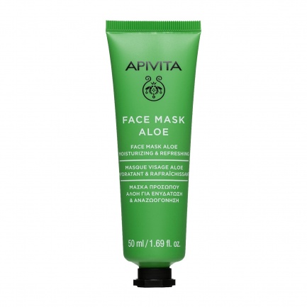 Apivita Хидратираща маска за лице с алое 50 ml