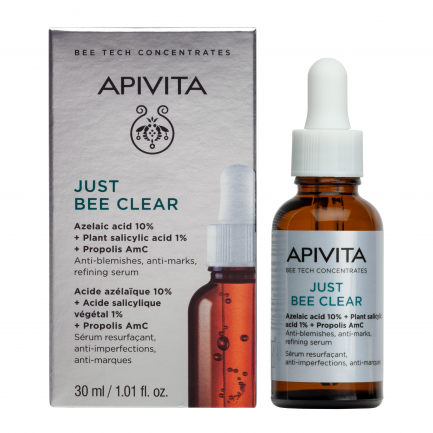 Apivita Just Bee Clear Коригиращ серум против несъвършенства и белези 30 ml