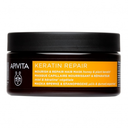 Apivita Keratin Repair Подхранващ и възстановяващ маска 200 ml