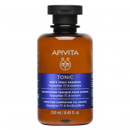 Apivita Тоник-Шампоан за мъже против косопад 250 ml