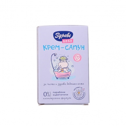 Здраве Бебе Крем-сапун 75g
