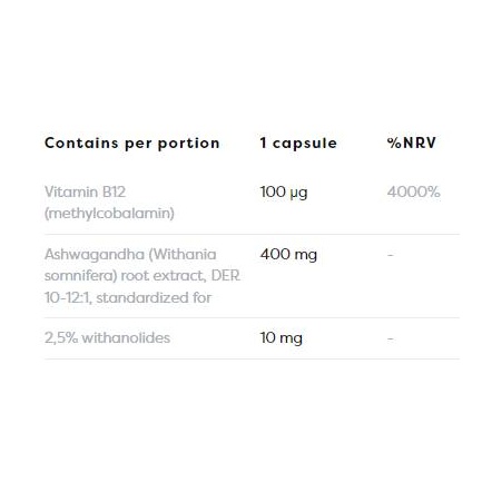Ashwagandha 400 mg х 60 капсули