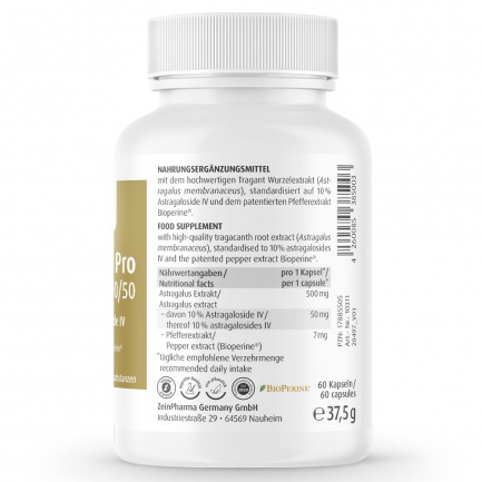 АСТРАГАЛ / ASTRAGALUS – ZeinPharma (60 капс)